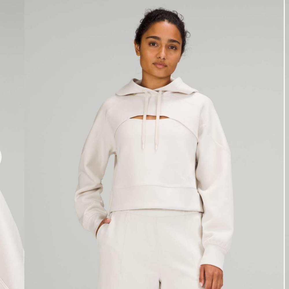 Lululemon Get Centred Crop Hoodie